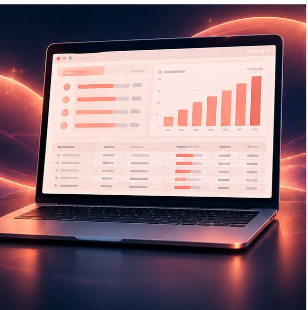 Sinking funds tracker with savings bar chart